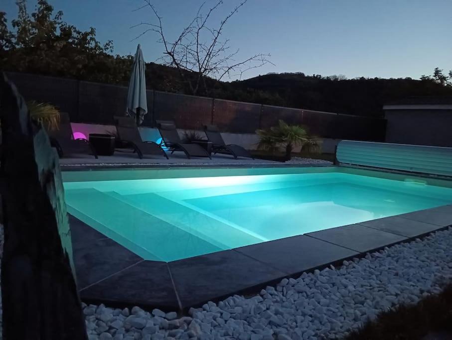 Chambre & Sdb Privee Avec Piscine En Bord De Via Rhona Sarras エクステリア 写真